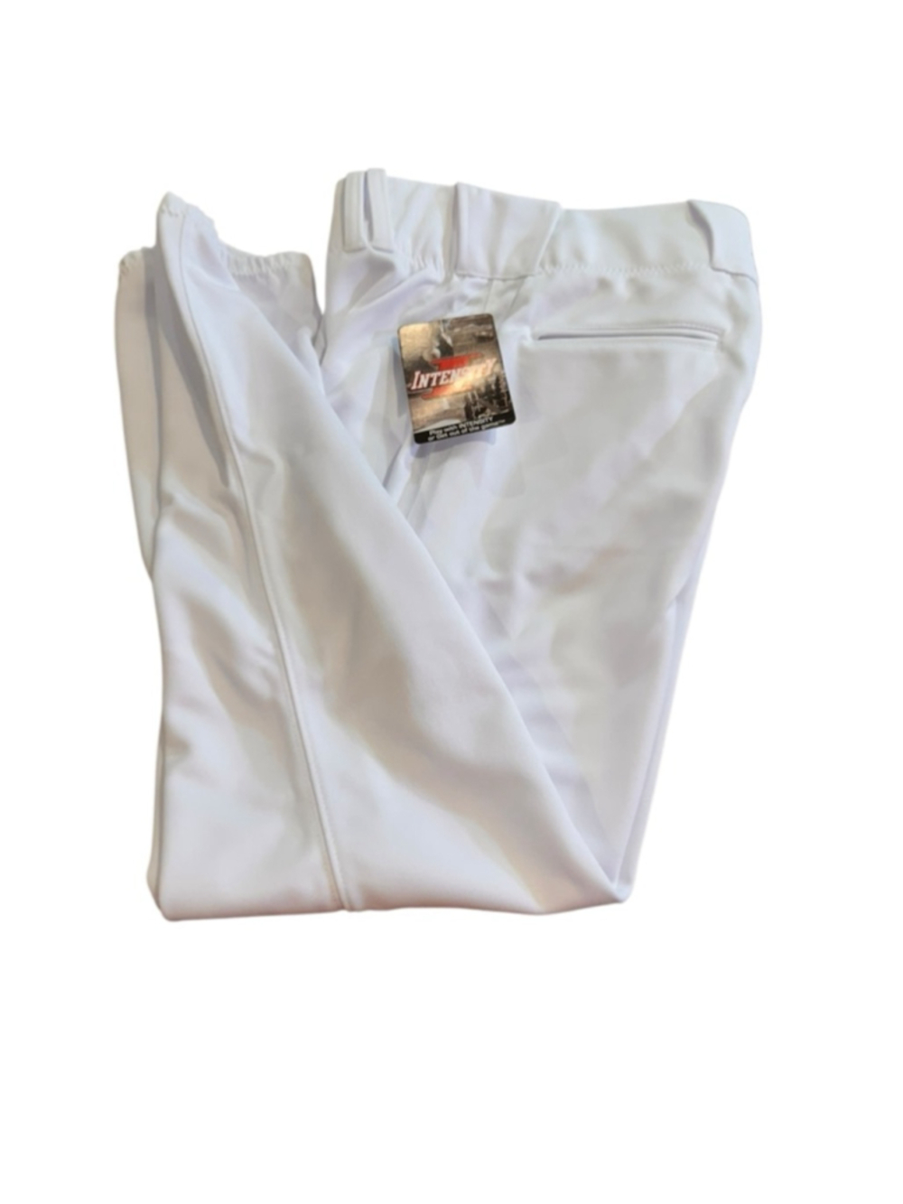 Boys Intensity Athletics Youth L White Baseball Pants